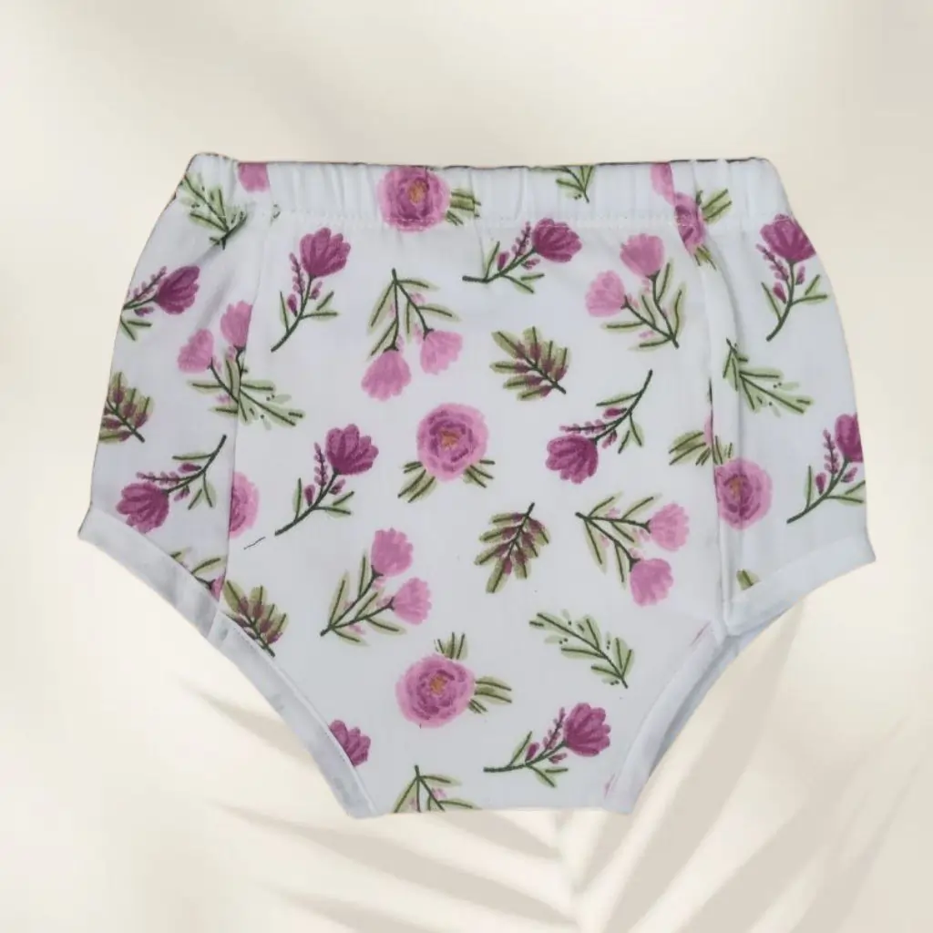 Photo 1 of 1 - Mamoritai-Undies Floral 0-6,6-12 Months | MAMORITAI.SHOP