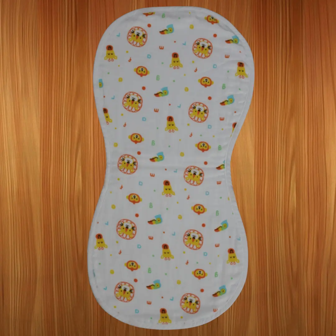 Photo 1 of 1 - Mamoritai-Baby Burp Cloths: Adorable Cartoon Animals | MAMORITAI.SHOP